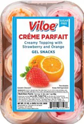 Assorted Strawberry and Orange Parfait - 6 pk