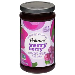 Polaner Verry Berry Concord Grape Fruit Spread 15.5 oz