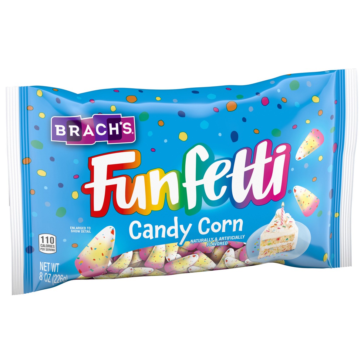 slide 9 of 13, Brach's 07033 154423 Funfetti Candy Corn Halloween 8 oz, 8 oz