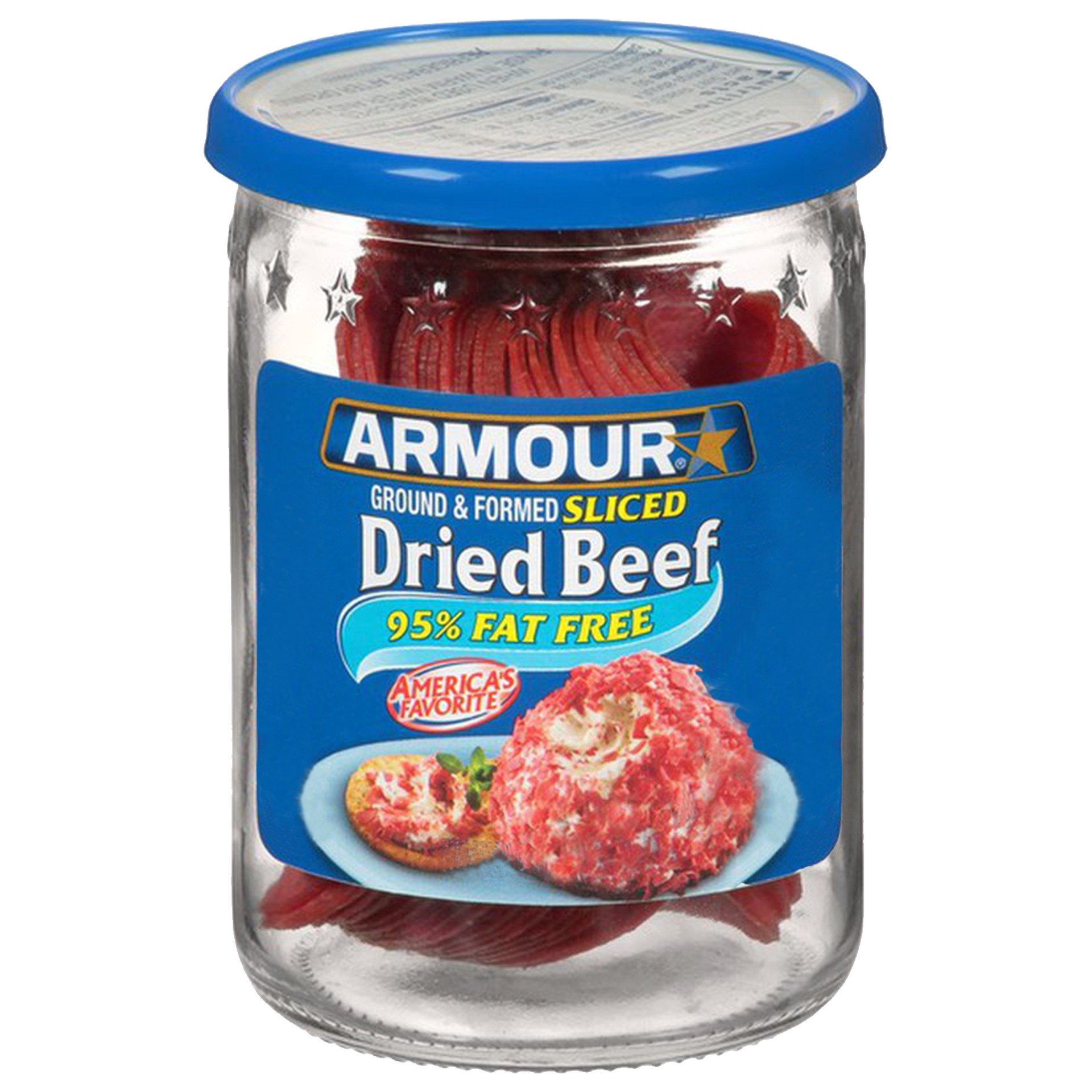 slide 1 of 3, Armour Star Sliced Dried Beef, Jarred Meat, 2.25 oz., 2.25 oz