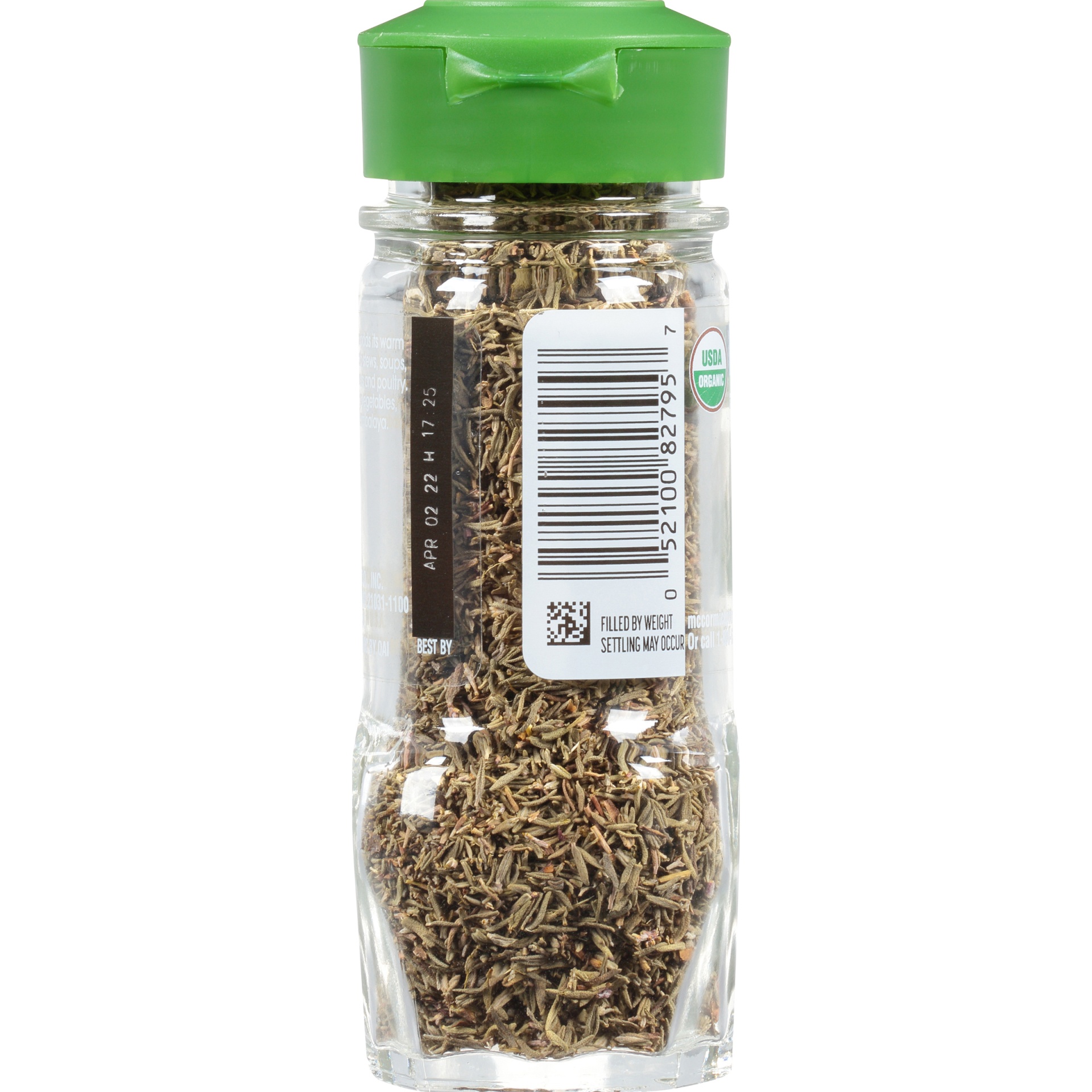 slide 4 of 6, McCormick Gourmet Organic Thyme Leaves, 0.65 oz