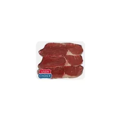 USDA Choice Beef Round Tip Roast Service Case - 3.5 Lb