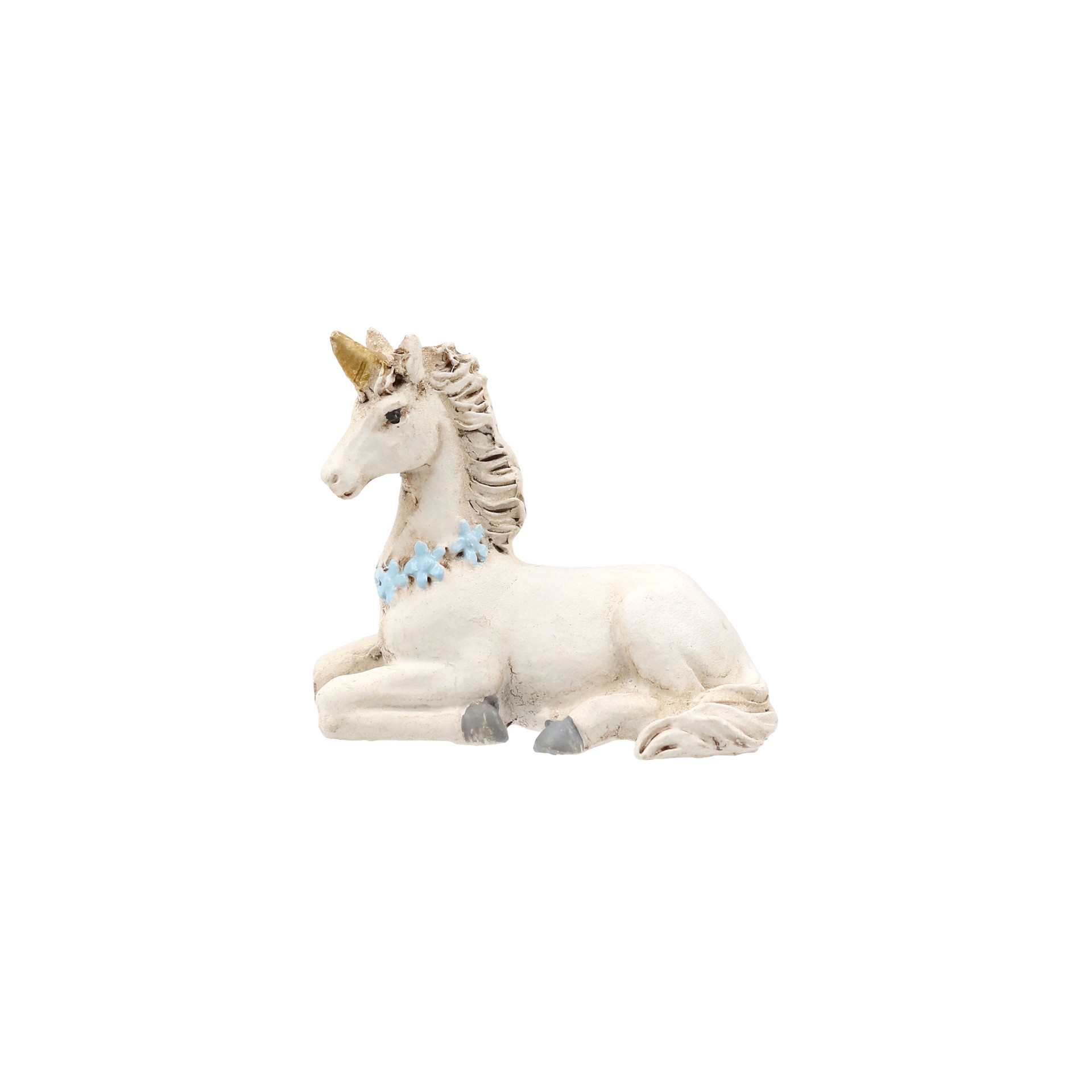 slide 2 of 2, Mini White Sitting Unicorn By Make Market, 1.01 in x 1.7 in x 2.1 in