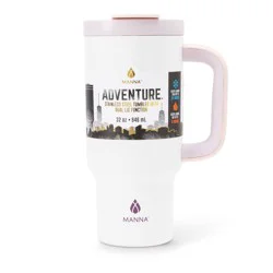 Manna Adventure Handled Tumbler - Cream Shimmer