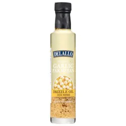 DeLallo Garlic Parmesan Drizzle Oil 8.45 fl oz