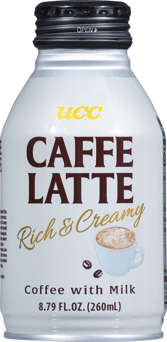 slide 3 of 13, UCC Rich & Creamy Caffe Latte 8.79 fl oz, 8.79 fl oz