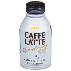 UCC Rich & Creamy Caffe Latte- 8.79 fl oz