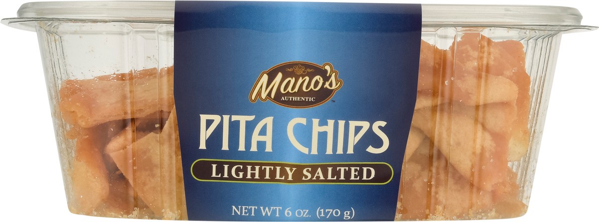 slide 5 of 14, Manos Authentic Pita Chips Light 6 Oz, 6 oz