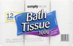 Simply Value Bathroom Tissue