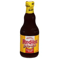 Frank's RedHot Stingin' Honey Teriyaki Wing Sauce, 12.0 fl oz