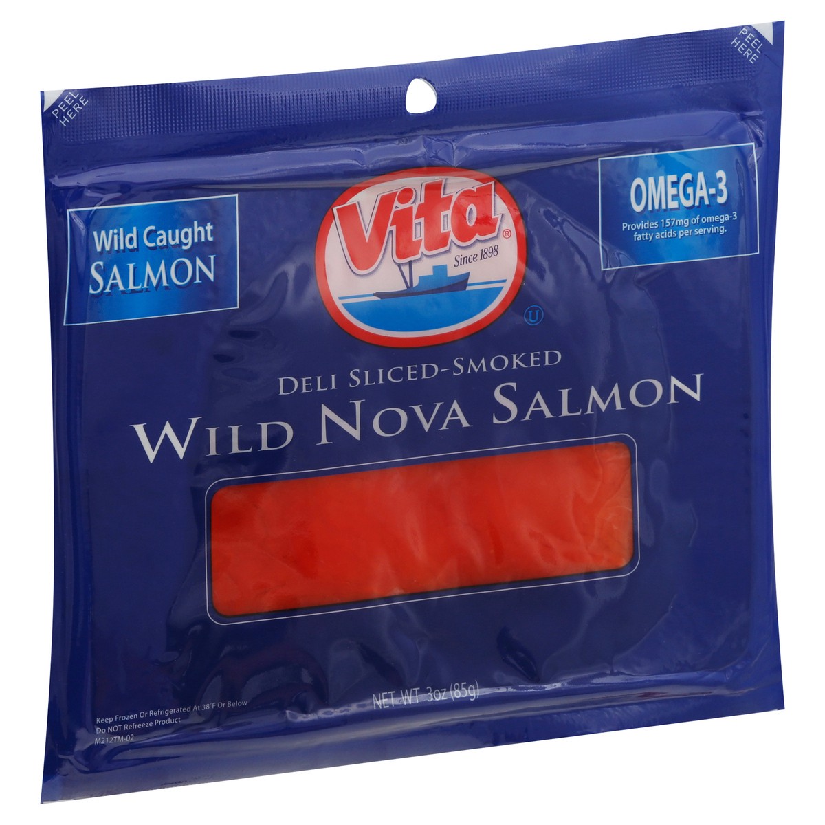 slide 4 of 13, Vita Deli Sliced-Smoked Wild Nova Salmon 3 oz, 3 oz