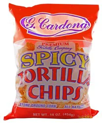 G. Cardona Premium All Natural Spicy Tortilla Chips