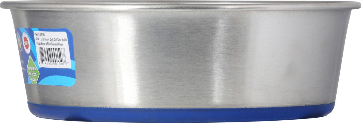 slide 11 of 11, Indipets 2 Quart Outside Matte Heavy Dish 1 ea, 1 ct