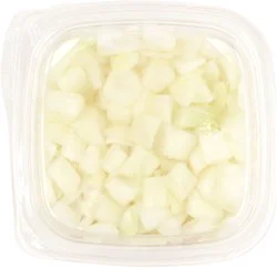 Fresh Diced Yellow Onions