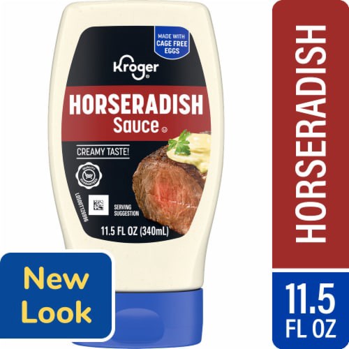 slide 1 of 3, Kroger Horseradish Sauce, 11.5 fl oz