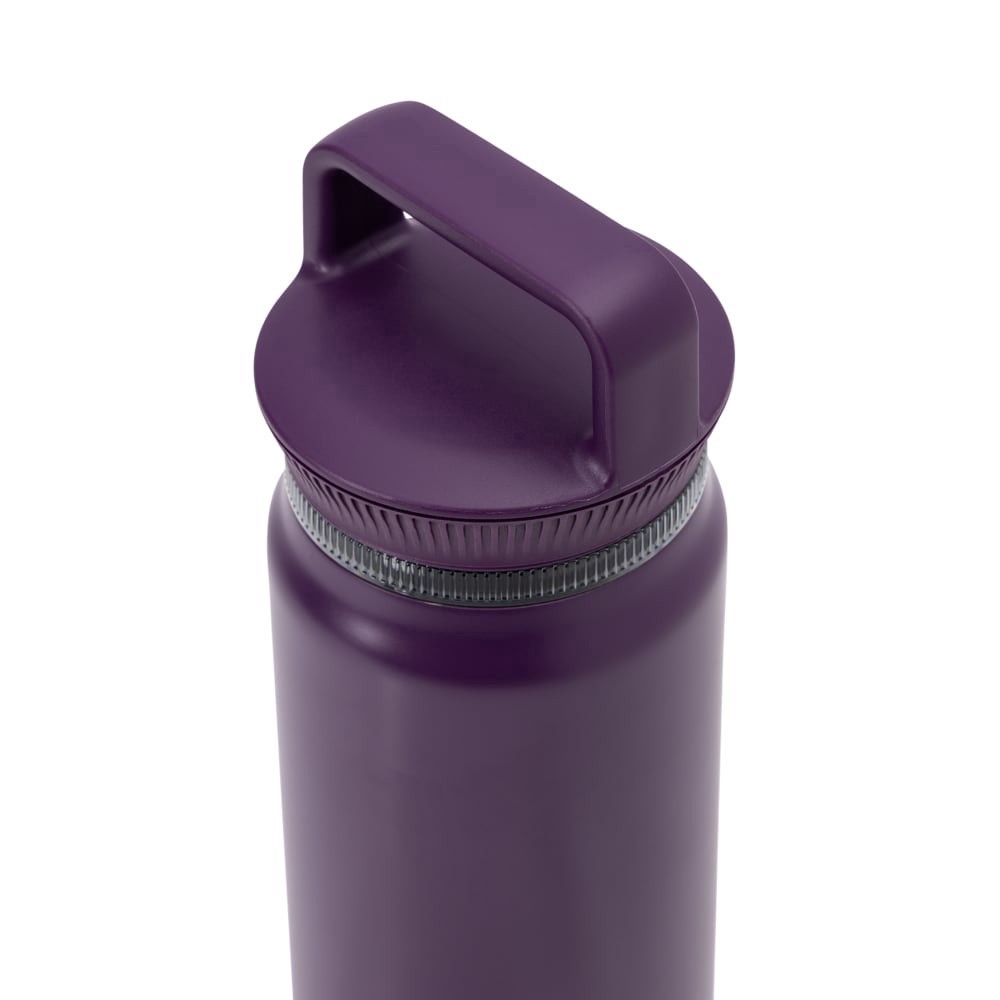 slide 4 of 4, Manna™ Everett™ Stainless Steel Water Bottle - Purple, 32 oz