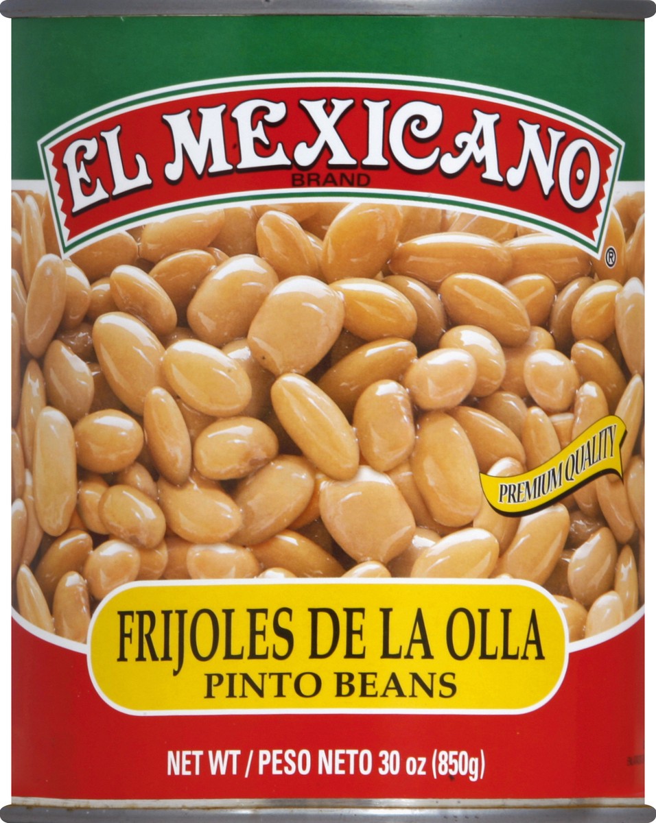 slide 1 of 3, El Mexicano Pinto Beans, 29 oz