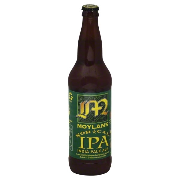 slide 1 of 1, Moylan's Brewing IPA, 22 oz