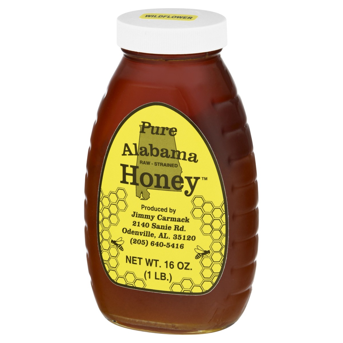 slide 11 of 11, Pure Alabama Honey Raw-Strained Wildflower Wildflower Honey 16 oz, 16 oz