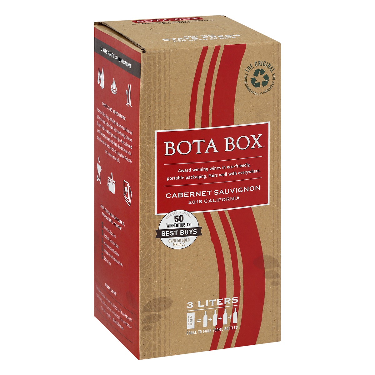 slide 9 of 9, Bota Box Cabernet Sauvignon, 3000 ml
