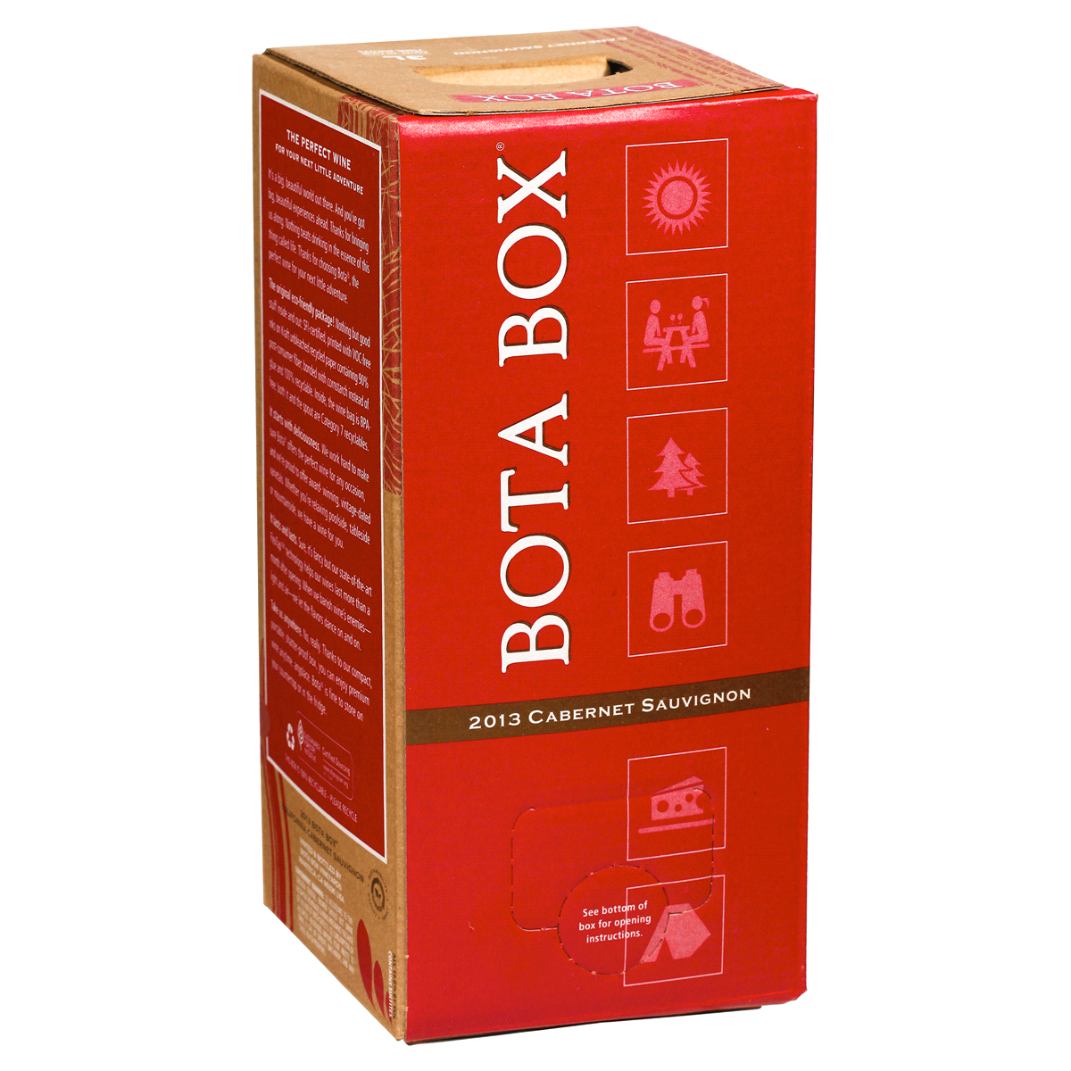 slide 2 of 8, Bota Box Vineyards Bota Box Cabernet Sauvignon, 3 liter