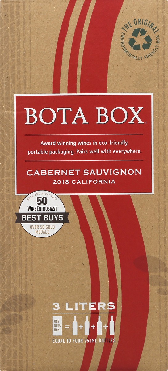 slide 4 of 9, Bota Box Cabernet Sauvignon, 3000 ml