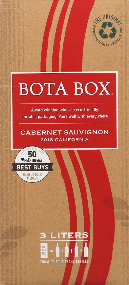 slide 1 of 8, Bota Box Cabernet Sauvignon, 3 liter