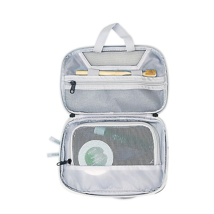 slide 1 of 3, Simply Essential Dopp Kit - Grey, 1 ct