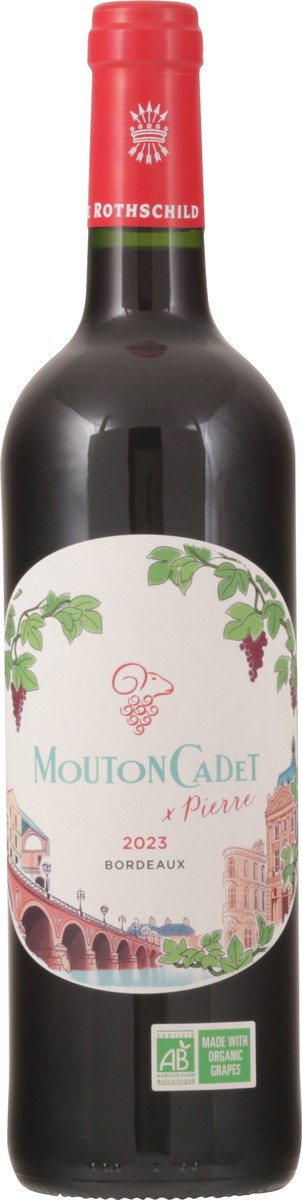 slide 6 of 13, Mouton Cadet Organic Pierre Red, 750 ml