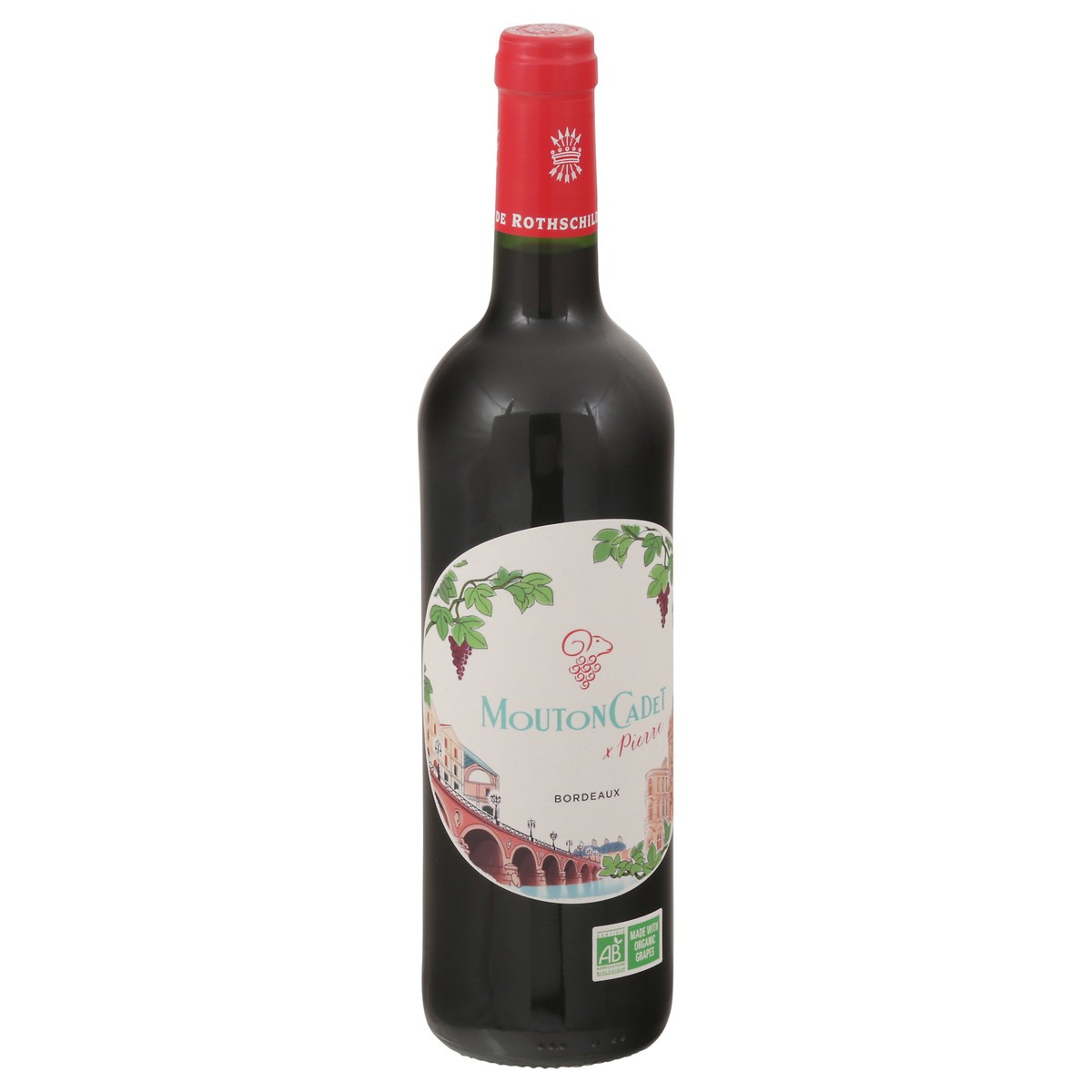 slide 10 of 13, Mouton Cadet Organic Pierre Red, 750 ml