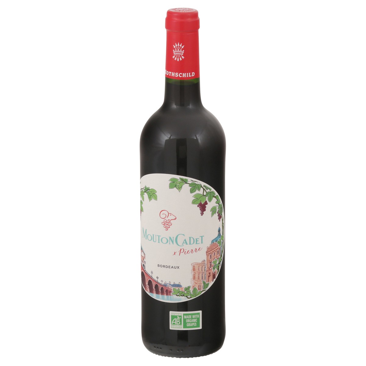 slide 3 of 13, Mouton Cadet Organic Pierre Red, 750 ml