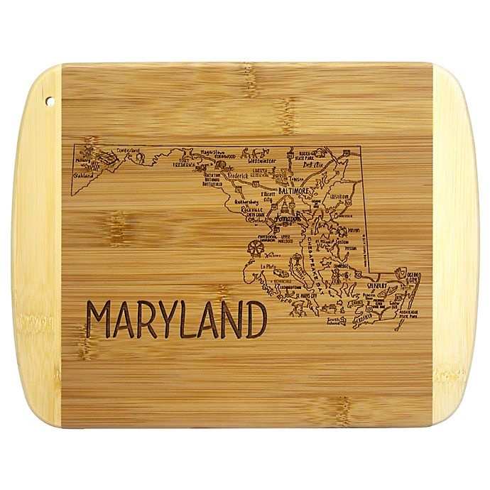 slide 1 of 1, Totally Bamboo Maryland Slice of Life Cutting Board, 1 ct