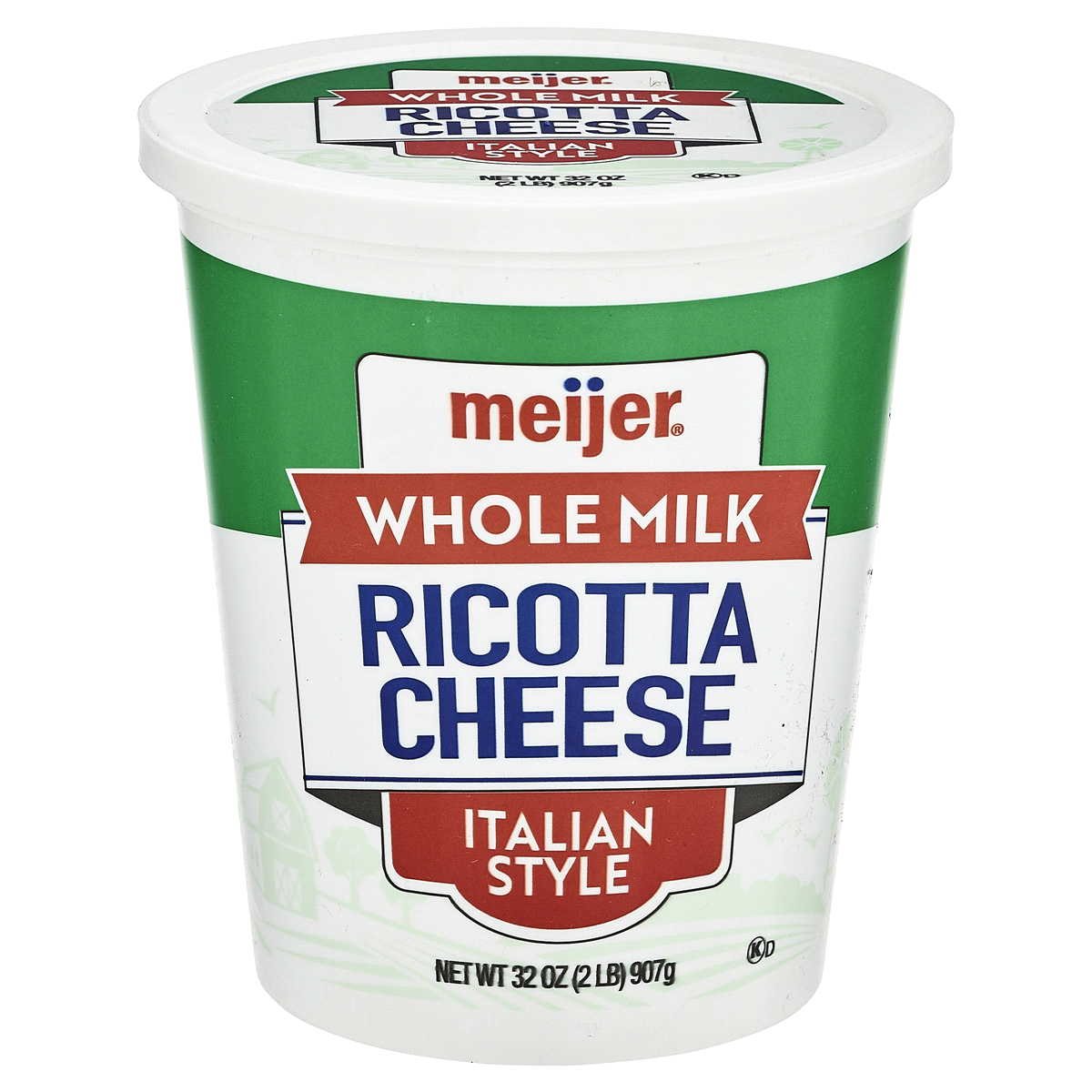 slide 1 of 5, Meijer Whole Milk Ricotta Cheese, 32 oz