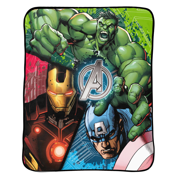 slide 1 of 1, Marvel Avengers Fleece Throw, 1 ct