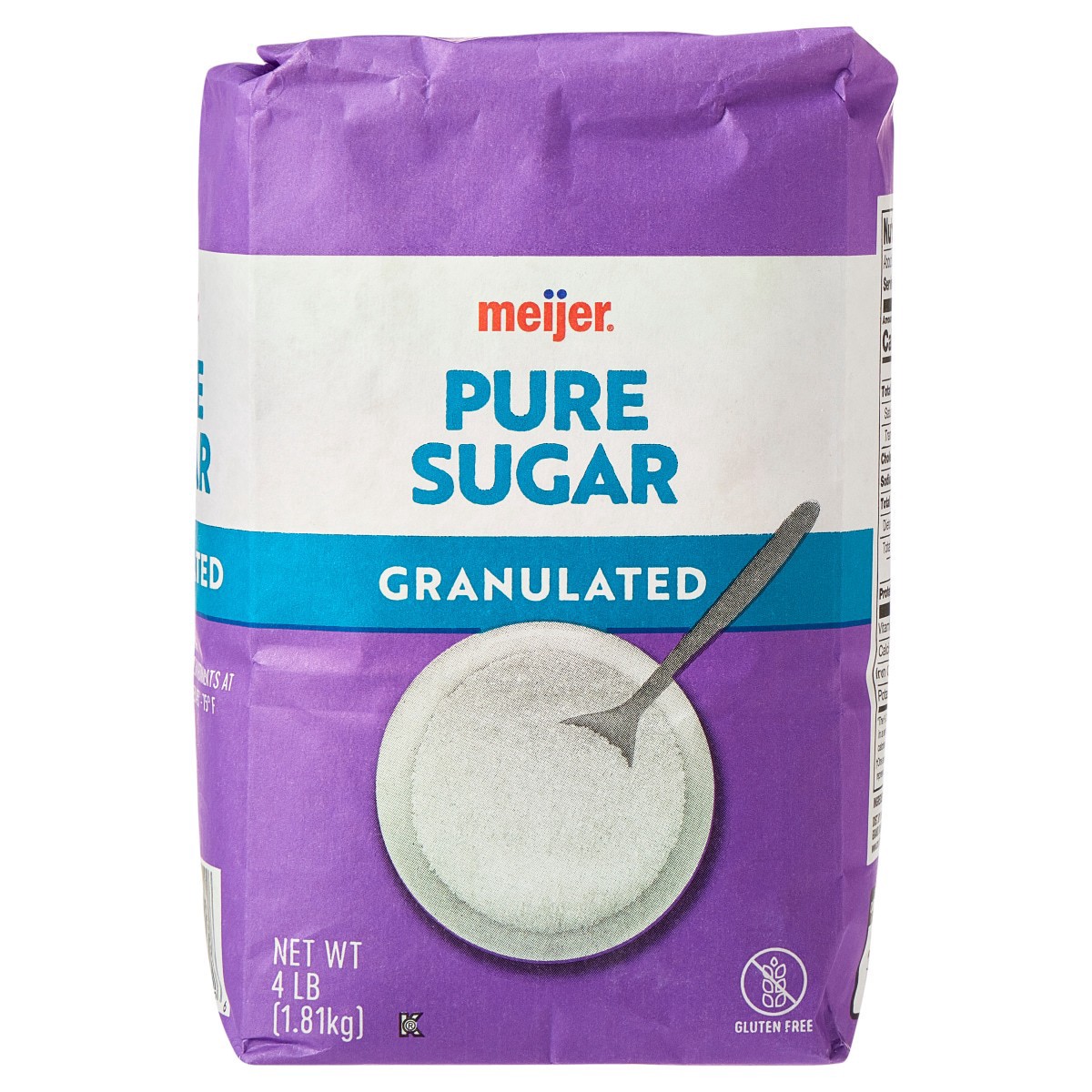 slide 1 of 9, Meijer Granulated Sugar, 4 lb