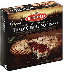 slide 1 of 1, Bertolli Three Cheese Marinara Torta, 10 oz