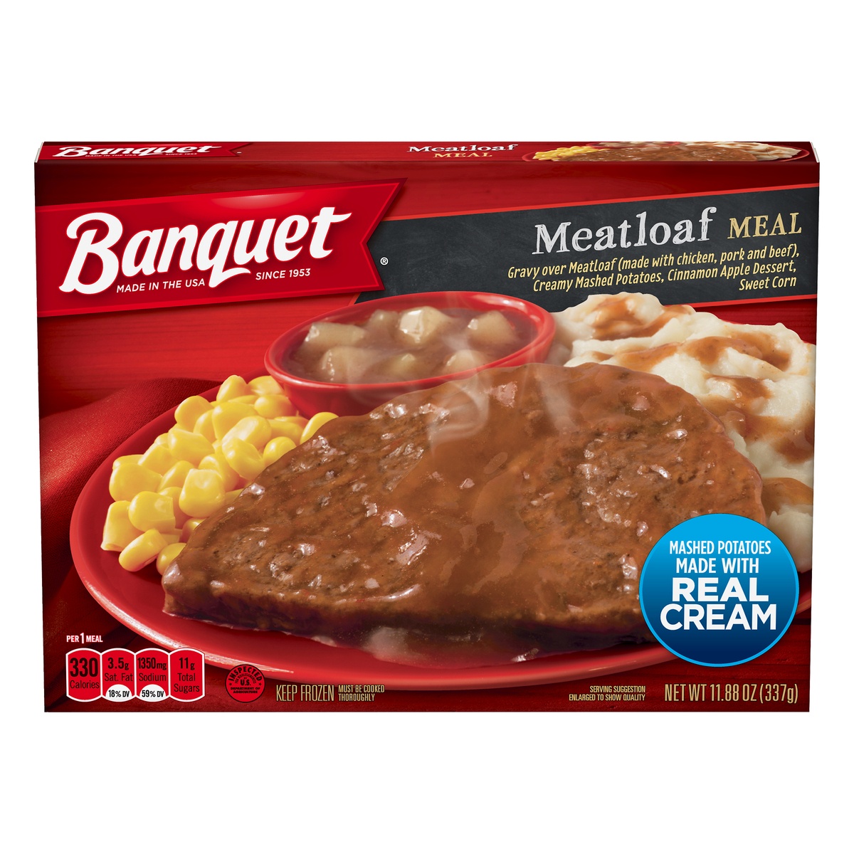 slide 1 of 1, Banquet Classic Meatloaf, 11.88 oz