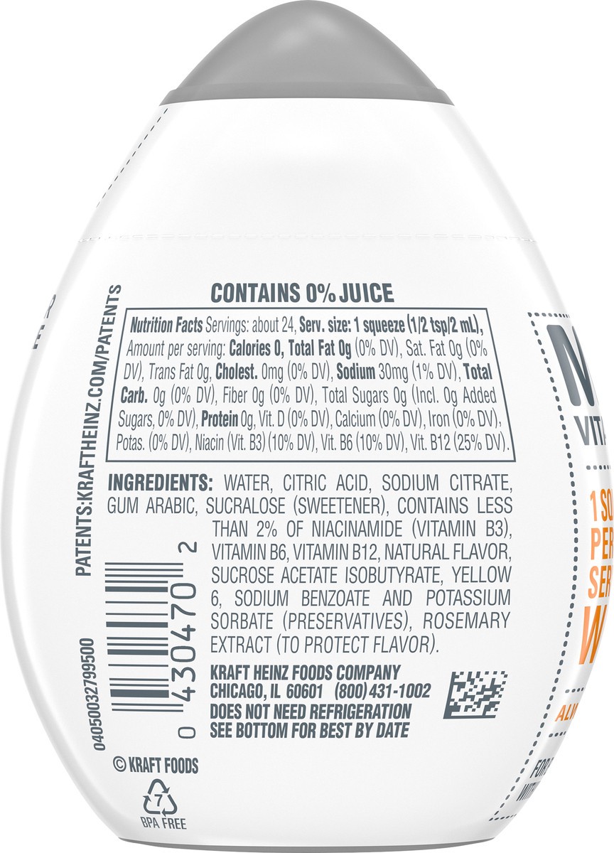 slide 6 of 13, mio Orange Tangerine Flavored with other natural flavor Liquid Water Enhancer, 1.62 fl oz Bottle, 1.62 fl oz