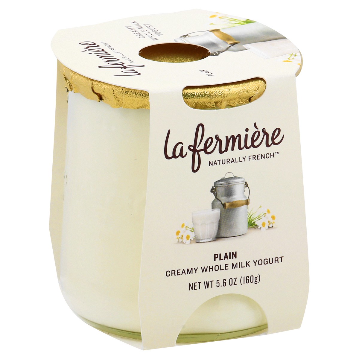 slide 8 of 9, La Fermière Plain Whole Milk Yogurt, 5.6 oz
