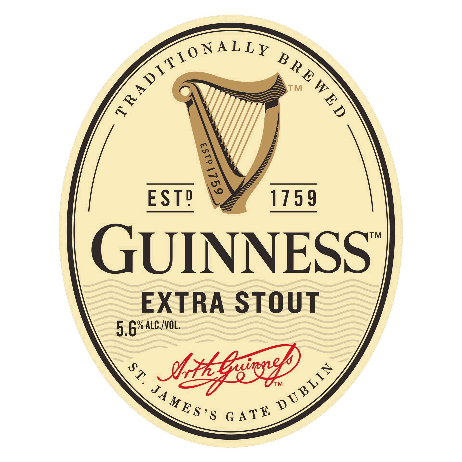 slide 66 of 89, Guinness Extra Stout Beer, 11.2oz Bottles, 6pk, 11.2 fl oz