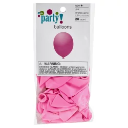 Meijer Balloons, Pink