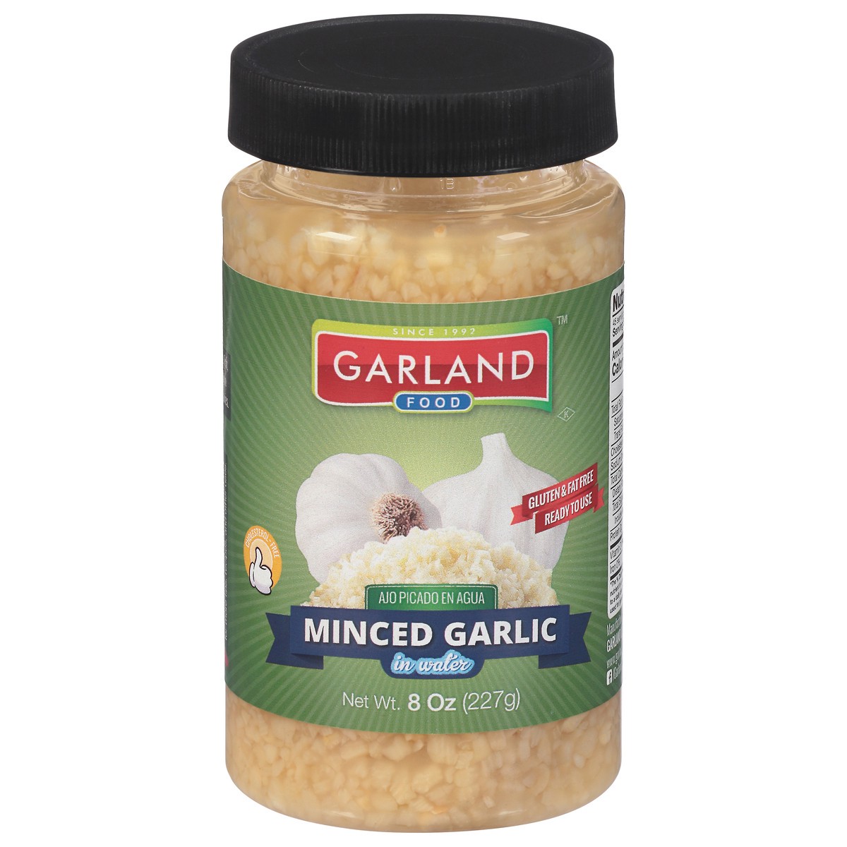 slide 1 of 4, Garland Minced Garlic, 8 oz