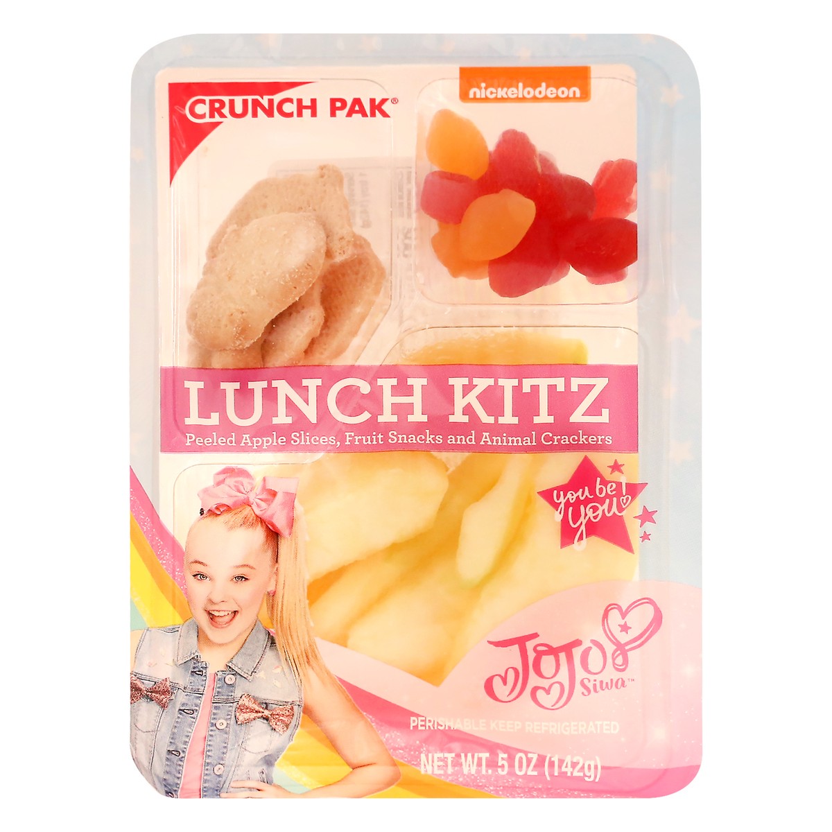 slide 1 of 10, Crunch Pak Lunch Kitz Apples, Fruit Snaks, And Animal Crackers, 5 oz