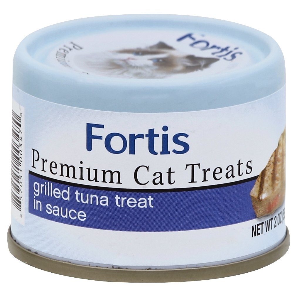 slide 1 of 1, Fortis Grilled Tuna in Sauce Cat Treats, 2 oz