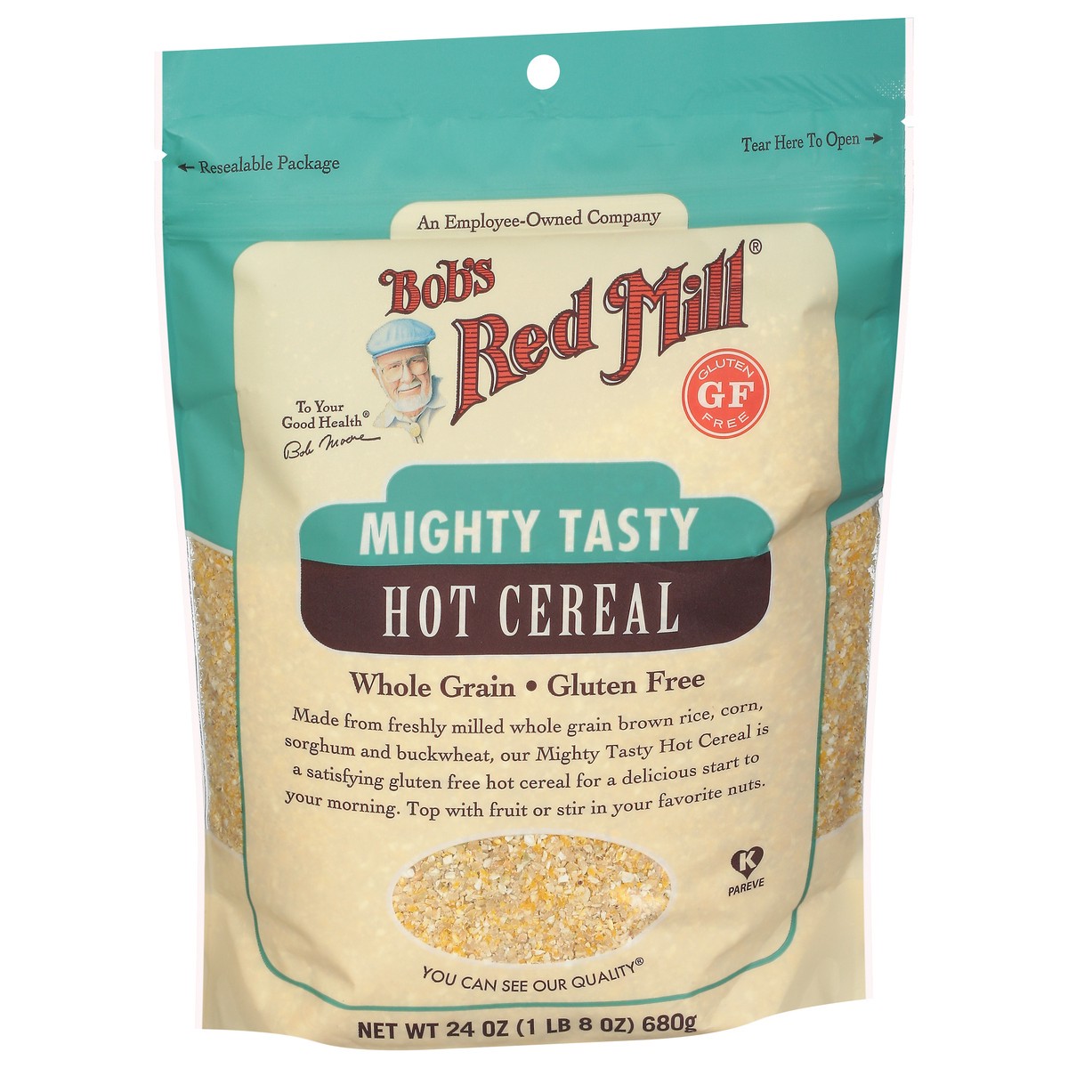 slide 2 of 11, Bob's Red Mill Mighty Tasty Hot Cereal 24 oz, 1 ct