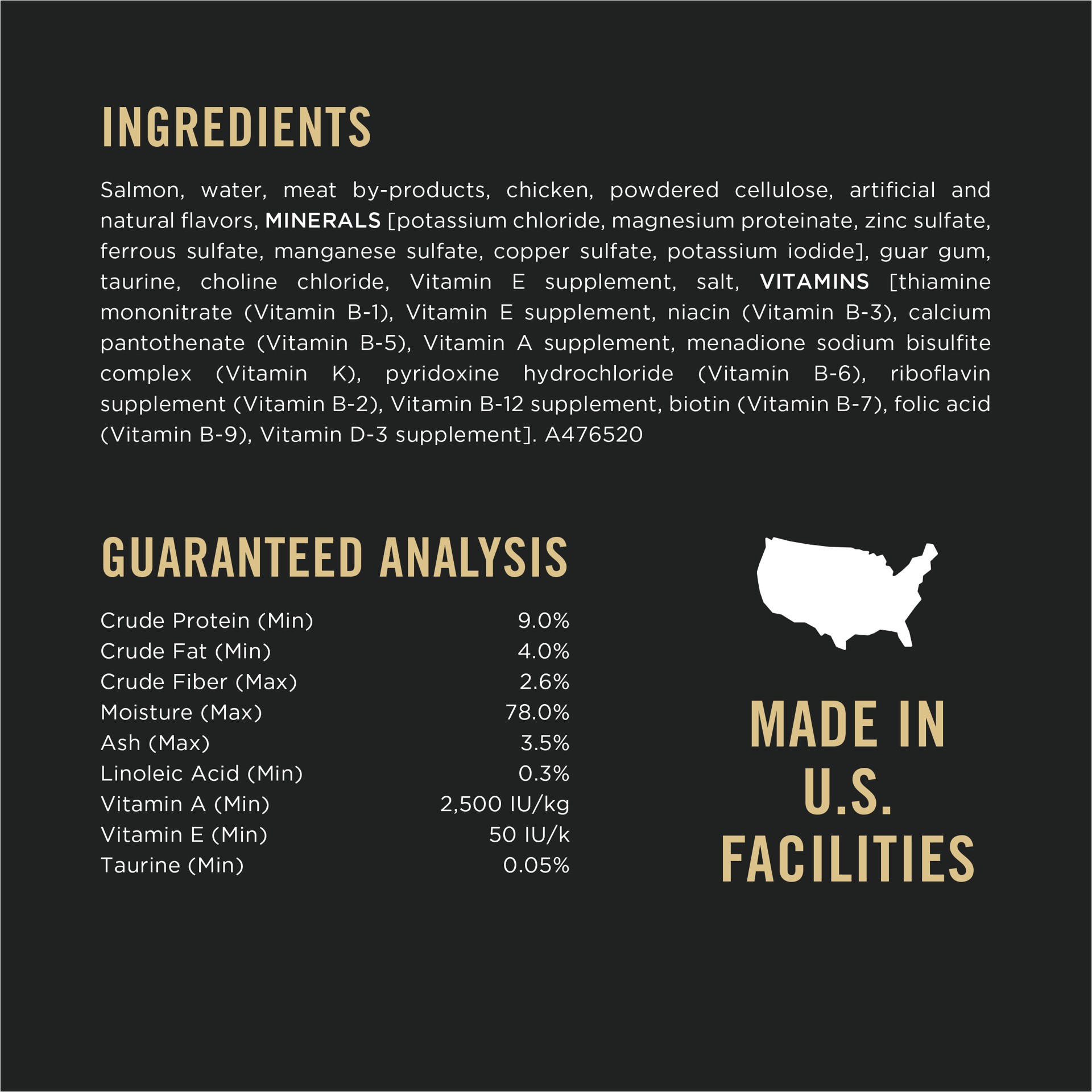 slide 2 of 8, Purina Pro Plan Hairball Control Cat Food Wet Pate, Hairball Control Salmon Entree, 3 oz