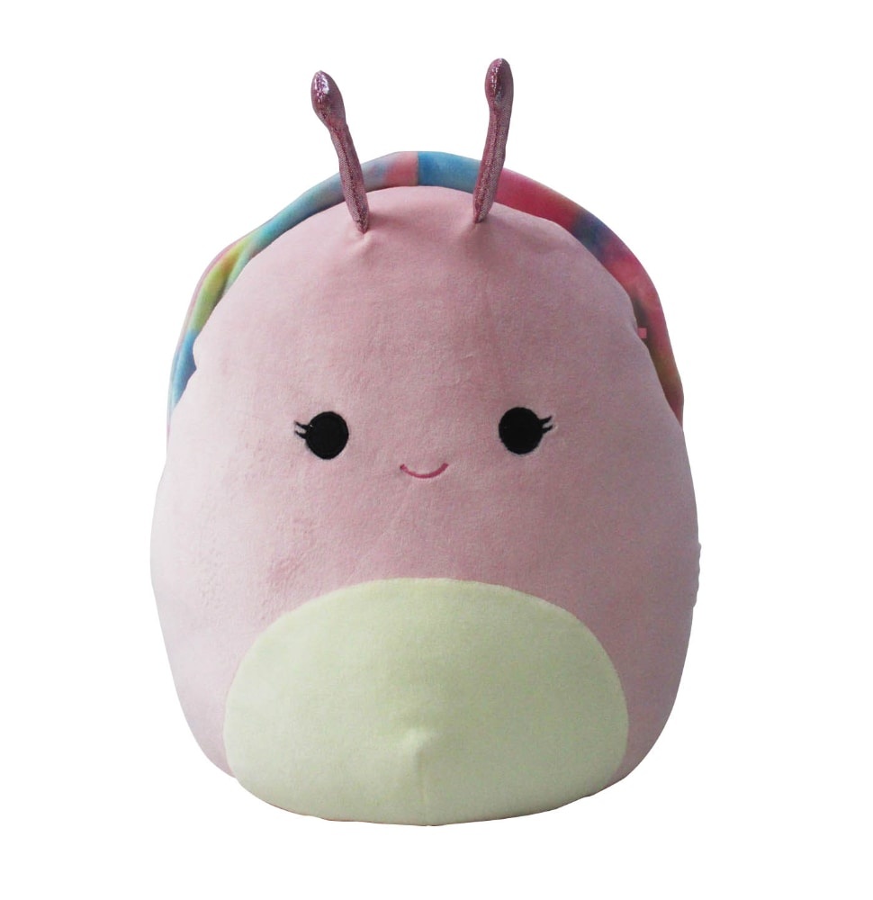 slide 1 of 1, Squishmallows Pink Snail Plush, 12 in