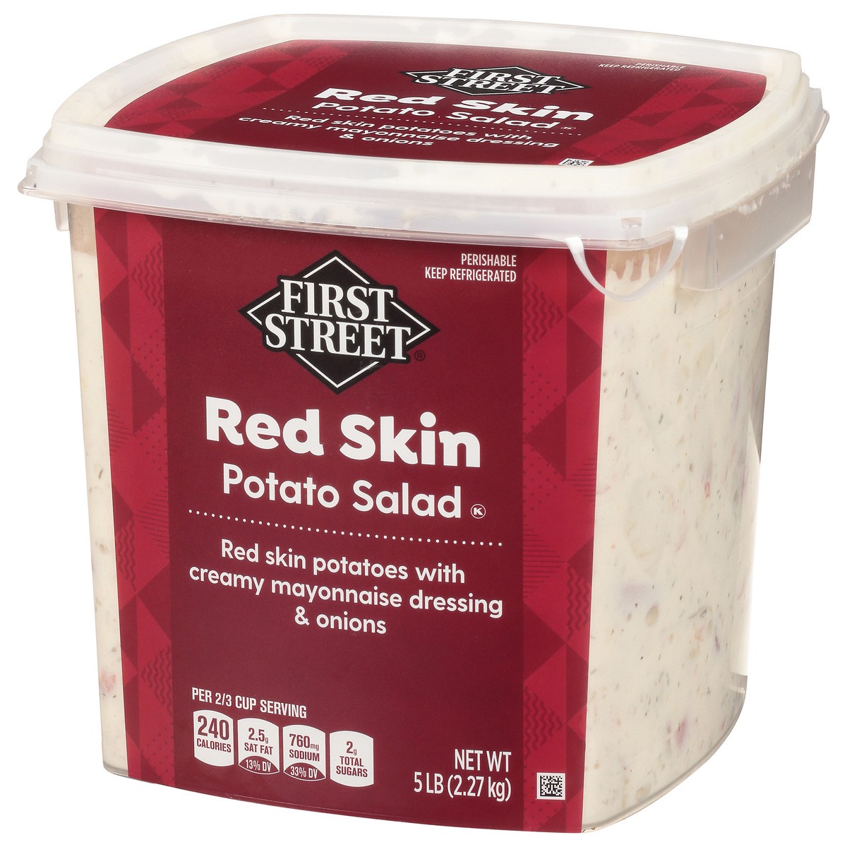 slide 6 of 14, First Street Red Potato Salad, 5 lb