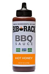 Rib Rack Hot Honey BBQ Sauce, 15.5 oz