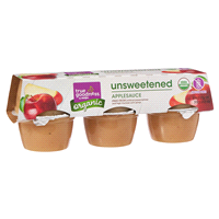 slide 11 of 17, True Goodness Organic Unsweetened Applesauce, 6 ct